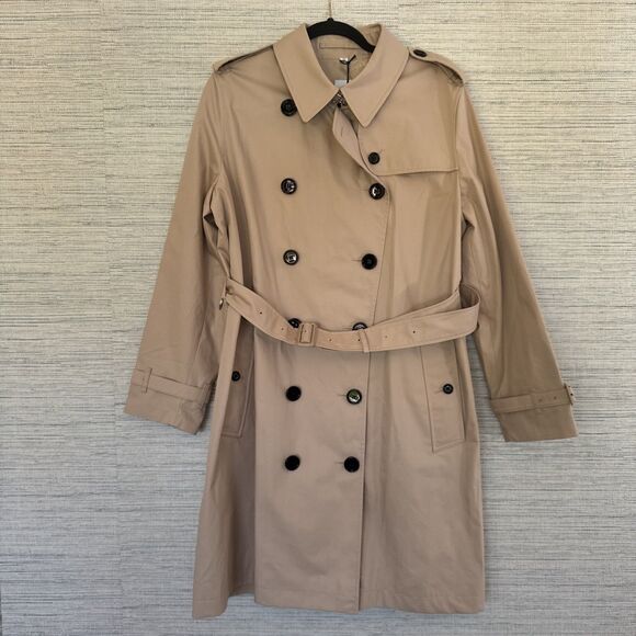 Burberry Womens Egremont Trench coat size 12 NWT - Picture 2 of 16